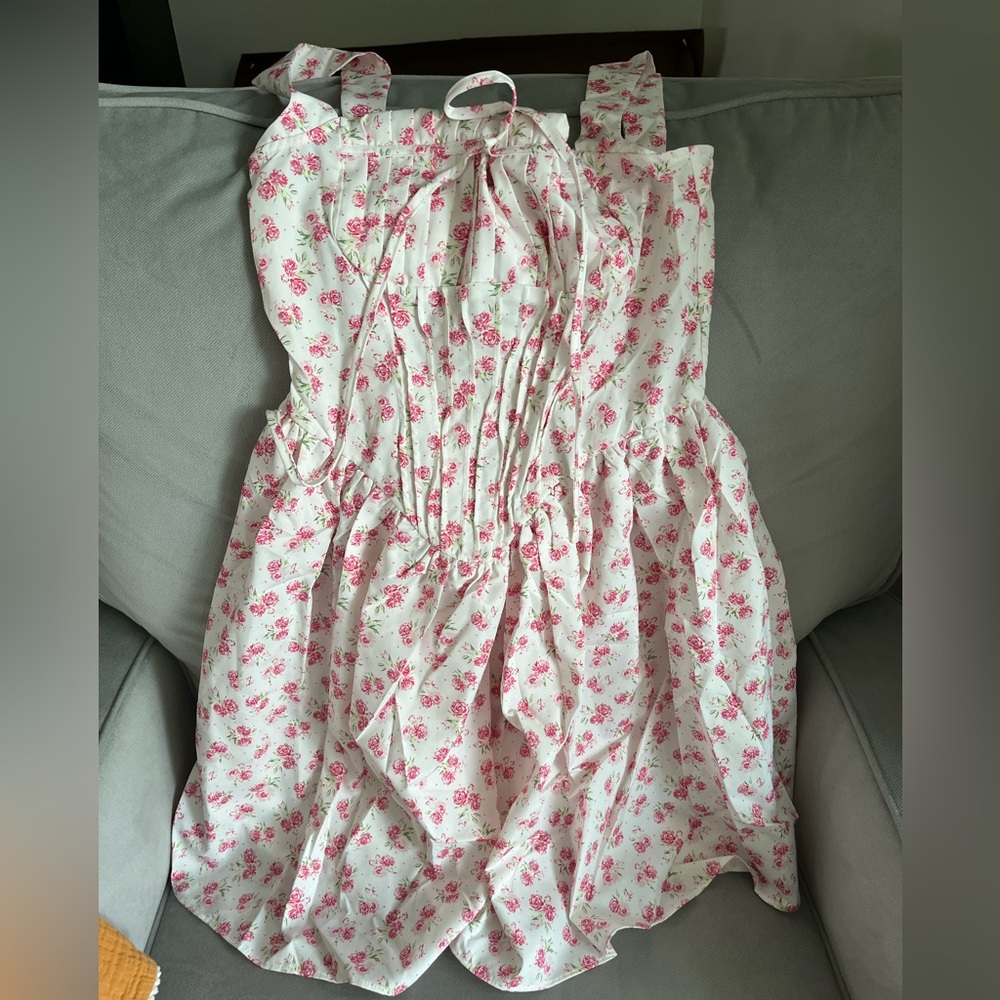 Cherley Mini Floral Corset Dress